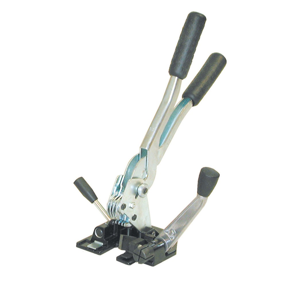N° de l'image du produit 1 : Appareil de cerclage manuel Universal pour feuillards en PP, pour largeur de feuillard 13 mm
