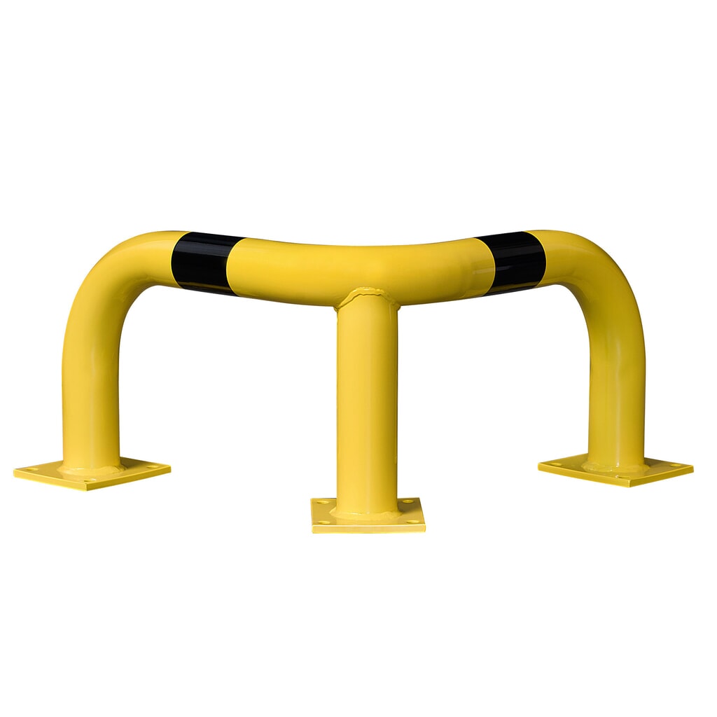 N° de l'image du produit 2 : Arceau de protection d'angle galvanisé à chaud, utilisation en intérieur et en extérieur, hauteur 350 mm
