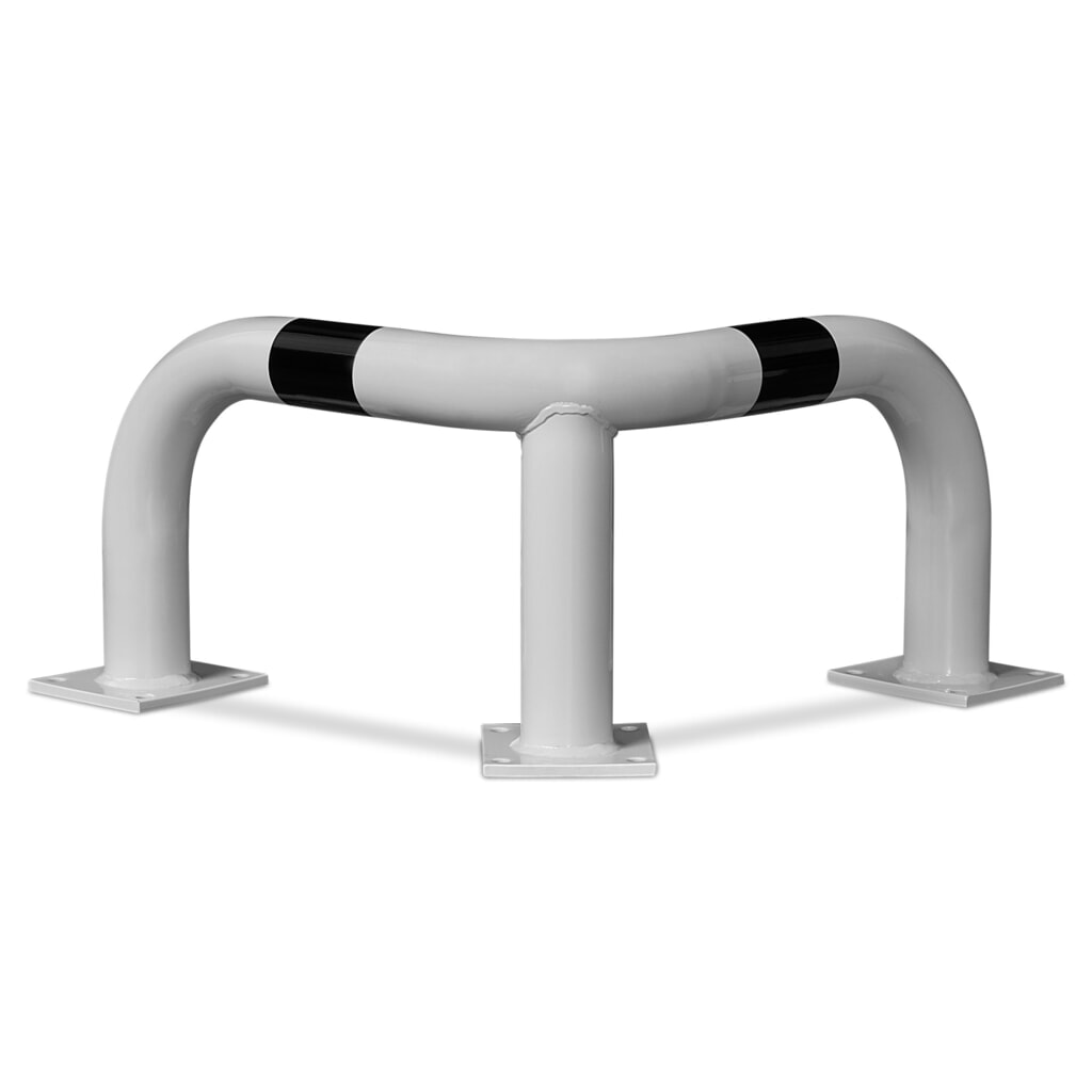 Illustration du produit: Arceau de protection d'angle pour utilisation en intérieur, plastifié, hauteur 350 mm