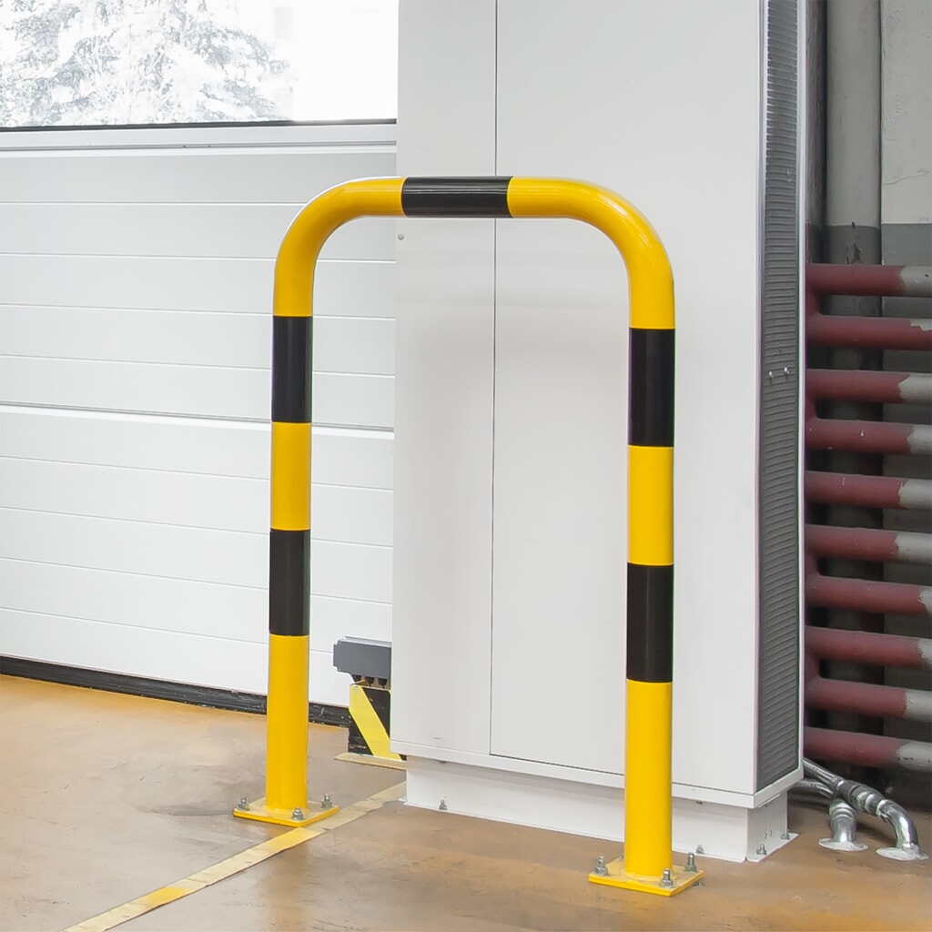 N° de l'image du produit 2 : Arceau de protection, utilisation en intérieur, Ø 76 mm, H x l 1 200 x 750 mm