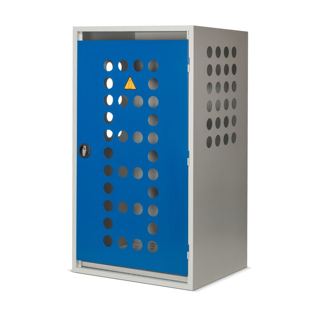 N° de l'image du produit 2 : Armoire à bouteilles de gaz propane Steinbock®, 1 porte