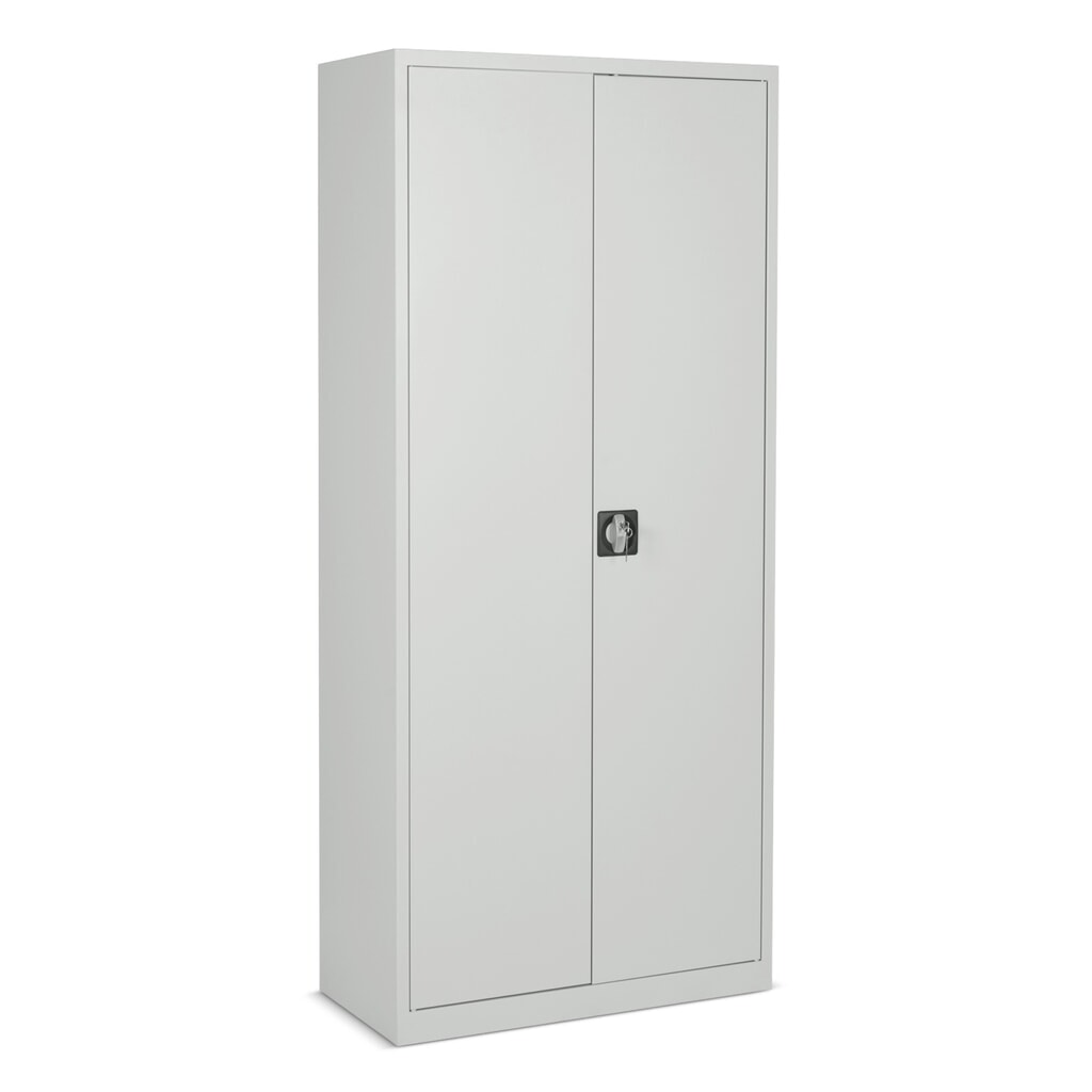 Illustration du produit: Armoire à produits de nettoyage avec serrure à cylindre à pêne tournant, HxlxP 1 950 x 920 x 420 mm