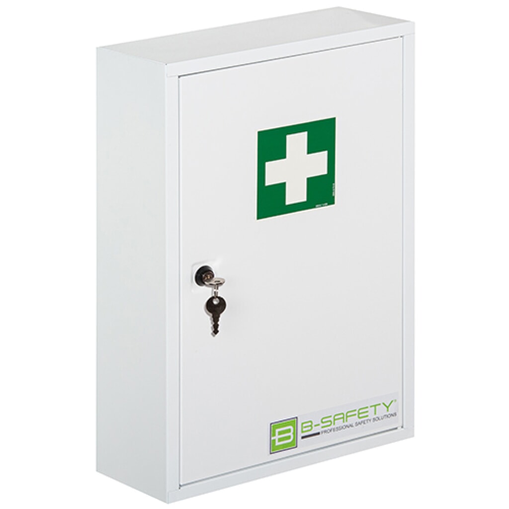 Armoire à pharmacie B-Safety CLASSIC, avec remplissage DIN 13157 Illustration du produit: Armoire à pharmacie B-Safety CLASSIC, avec remplissage DIN 13157