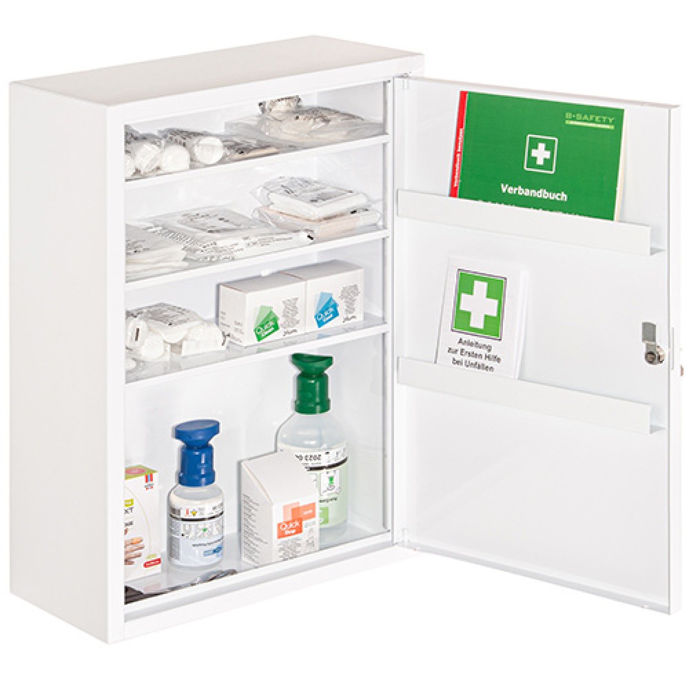 N° de l'image du produit 2 : Armoire à pharmacie B-Safety PREMIUM, avec remplissage DIN 13157