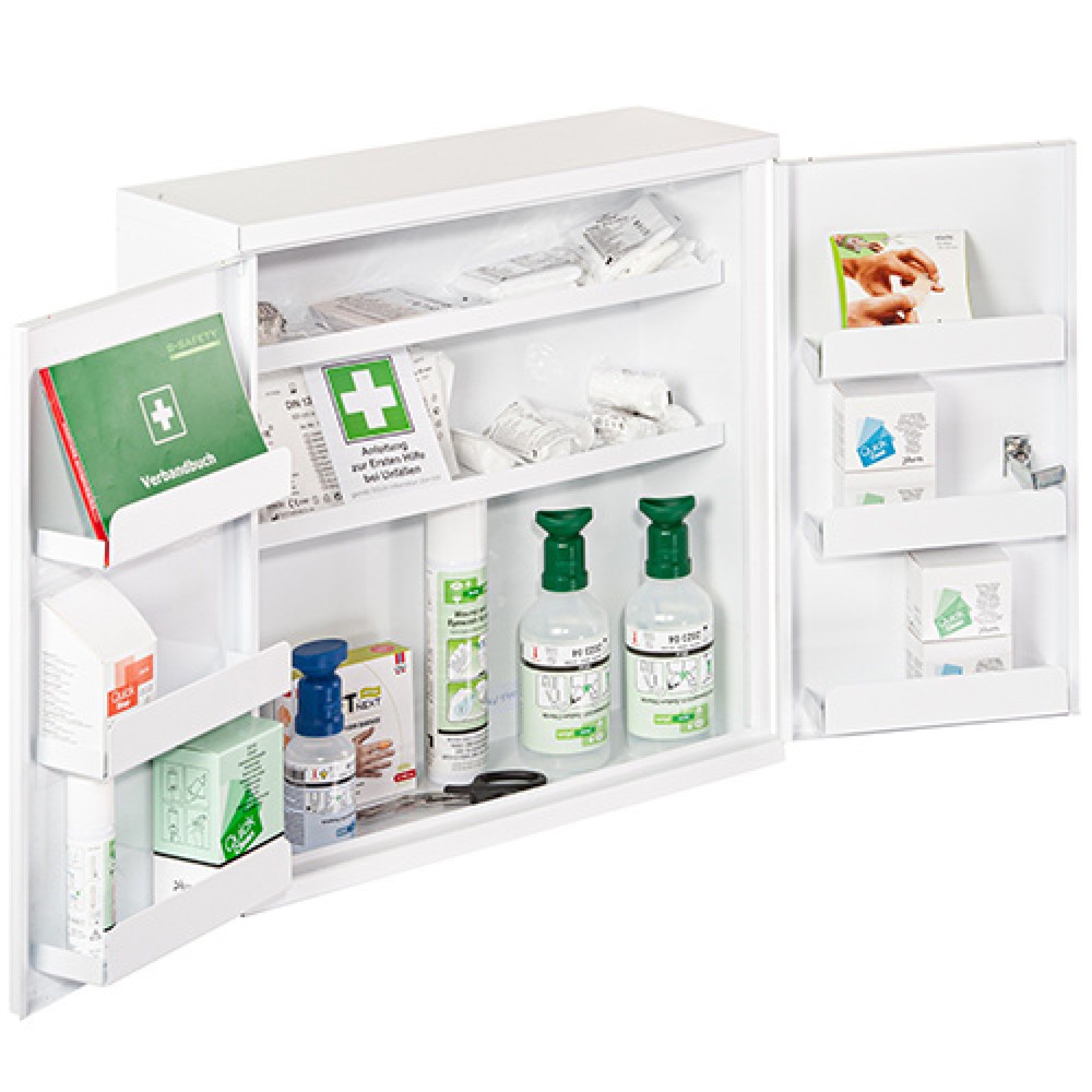 N° de l'image du produit 2 : Armoire à pharmacie B-Safety PREMIUM plus, avec remplissage DIN 13157