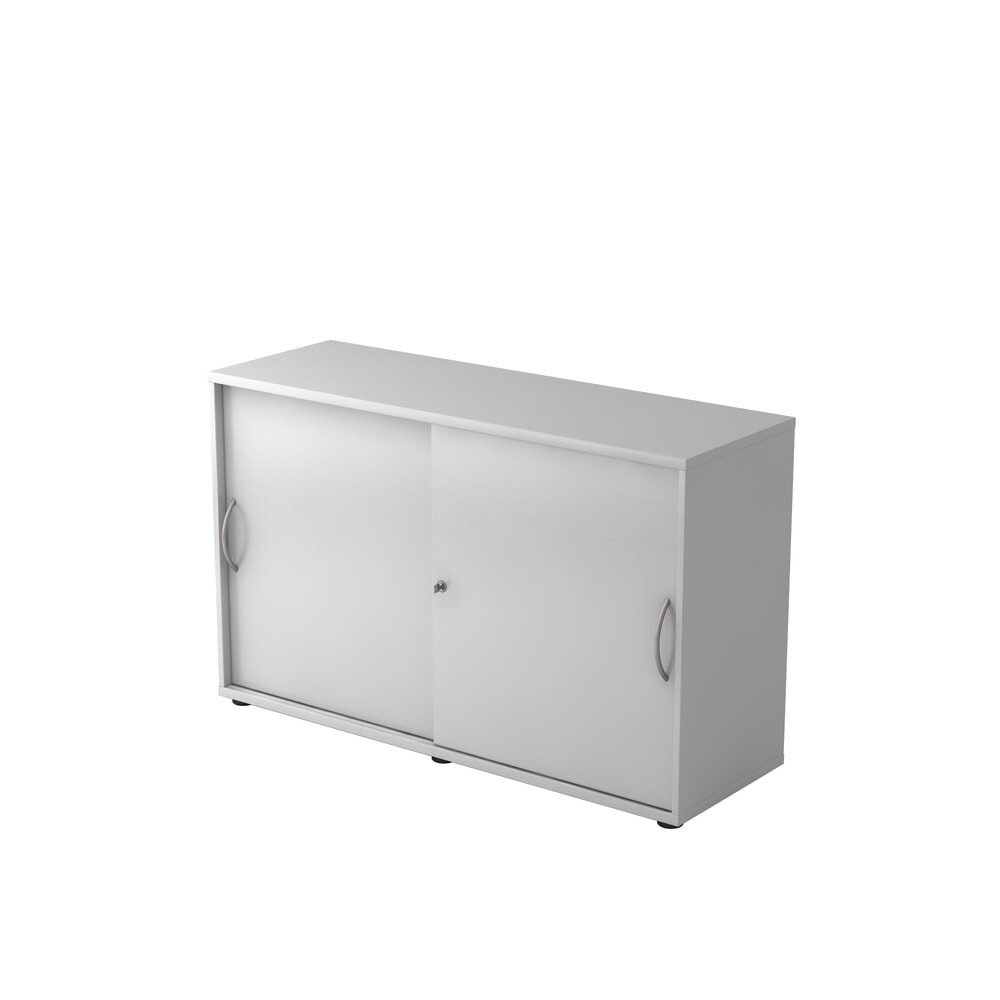 Illustration du produit: Armoire à portes coulissantes Hammerbacher 2OH 120 cm BM gris/gris