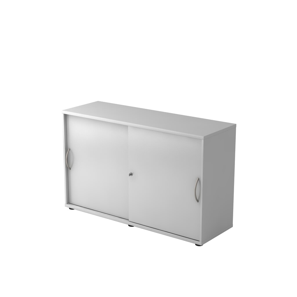 Armoire à portes coulissantes Hammerbacher 2OH 120 cm BM gris/gris Illustration du produit: Armoire à portes coulissantes Hammerbacher 2OH 120 cm BM gris/gris