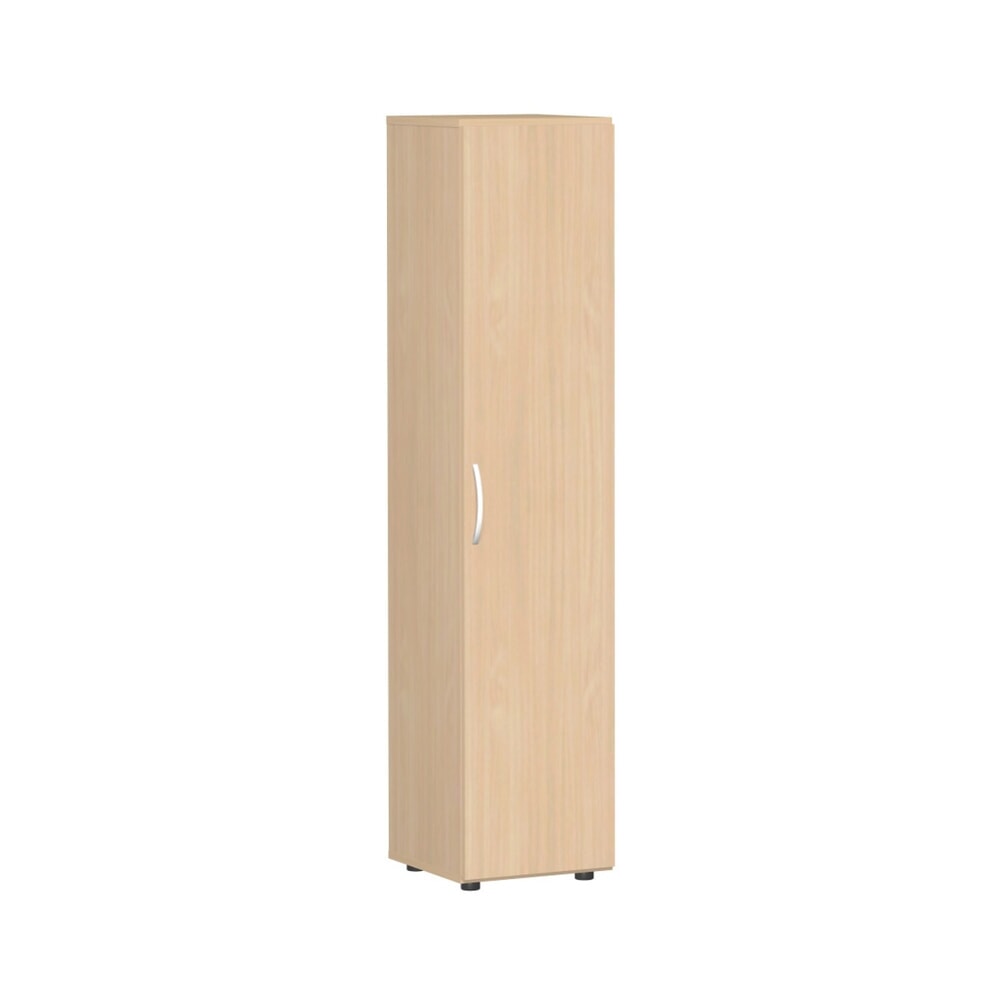 Illustration du produit: Armoire à portes battantes Lissabon, 5 hauteurs de classeurs, largeur 400 mm, hêtre
