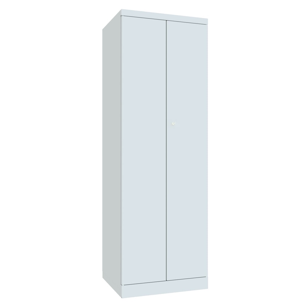 N° de l'image du produit 3 : Armoire à portes battantes PAVOY, H x l x P 1 800 x 600 x 500 mm, gris clair, gris clair