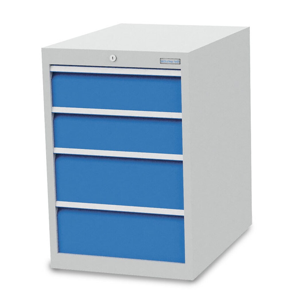 Armoire à tiroirs R 18-24 Bedrunka+Hirth, H x l x P 819 x 555 x 736 mm, gris clair, bleu clair, 4 tiroirs 2 x 150 + 2 x 200 mm N° de l'image du produit 1 : Armoire à tiroirs R 18-24 Bedrunka+Hirth, H x l x P 819 x 555 x 736 mm, gris clair, bleu clair, 4 tiroirs 2 x 150 + 2 x 200 mm