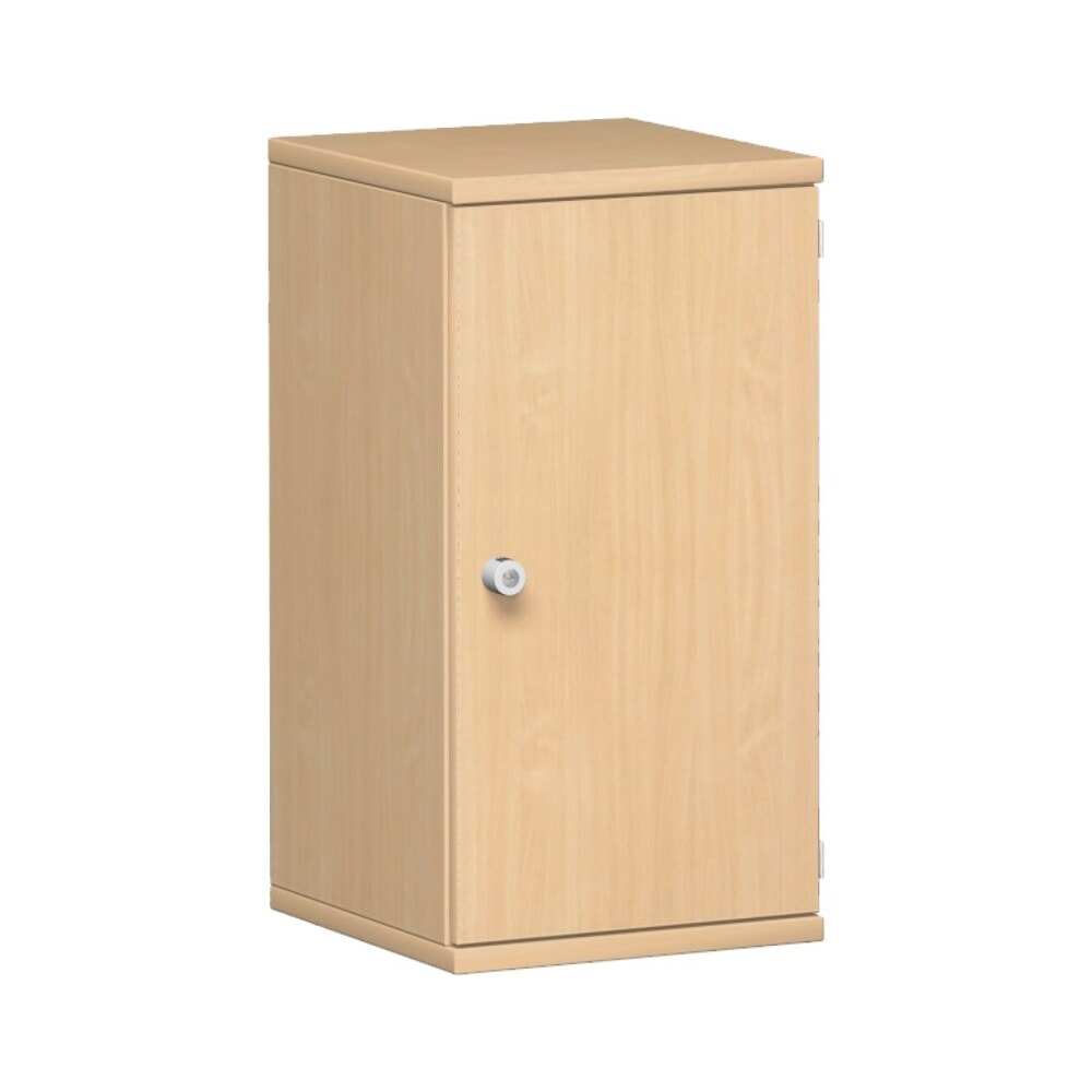 Illustration du produit: Armoire de bureau Profi, 2 hauteurs de classeurs, largeur 400 mm, porte à droite, hêtre