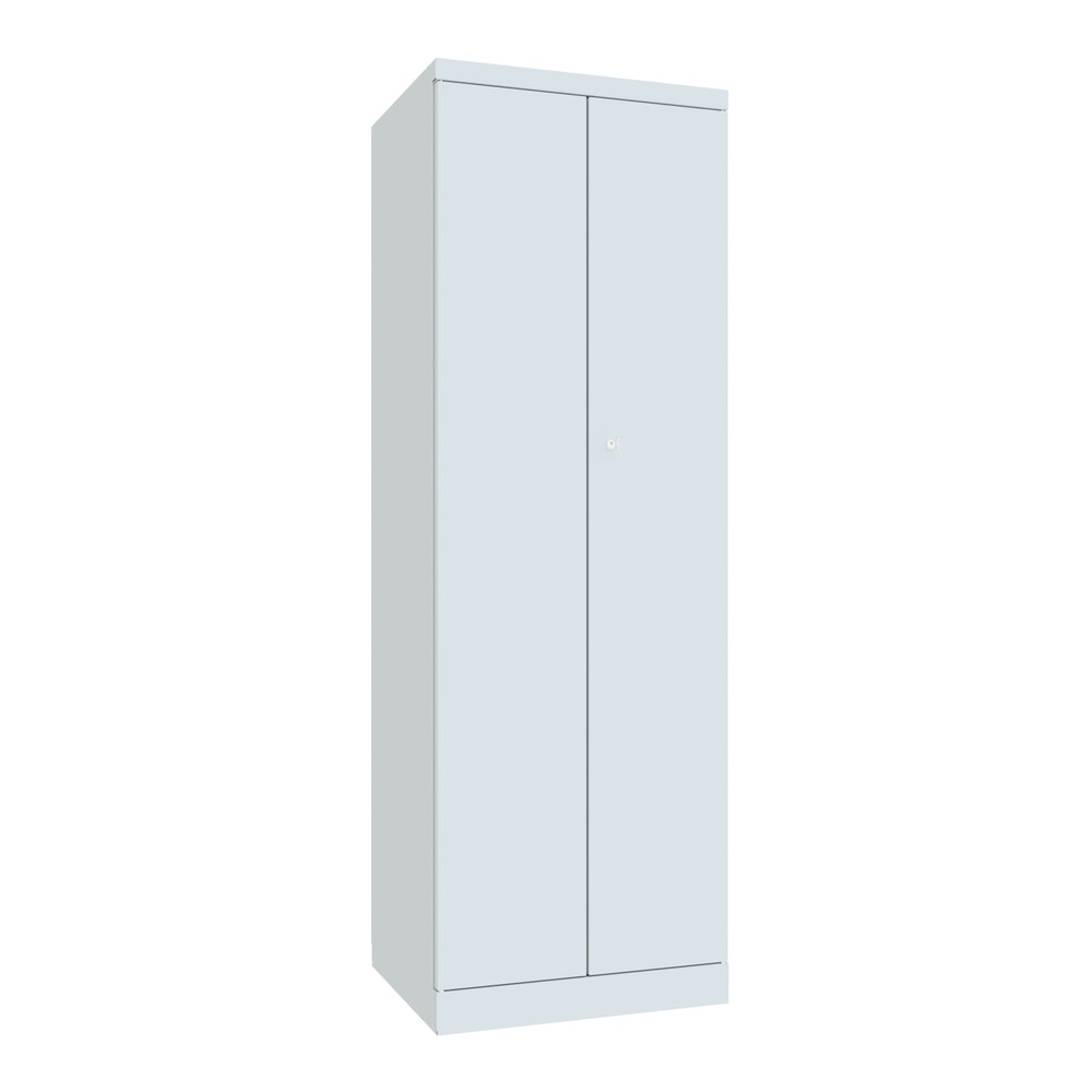 Illustration du produit: Armoire-penderie PAVOY avec portes battantes, H x l x P 1 800 x 600 x 500, fermeture centralisée, gris clair, gris clair