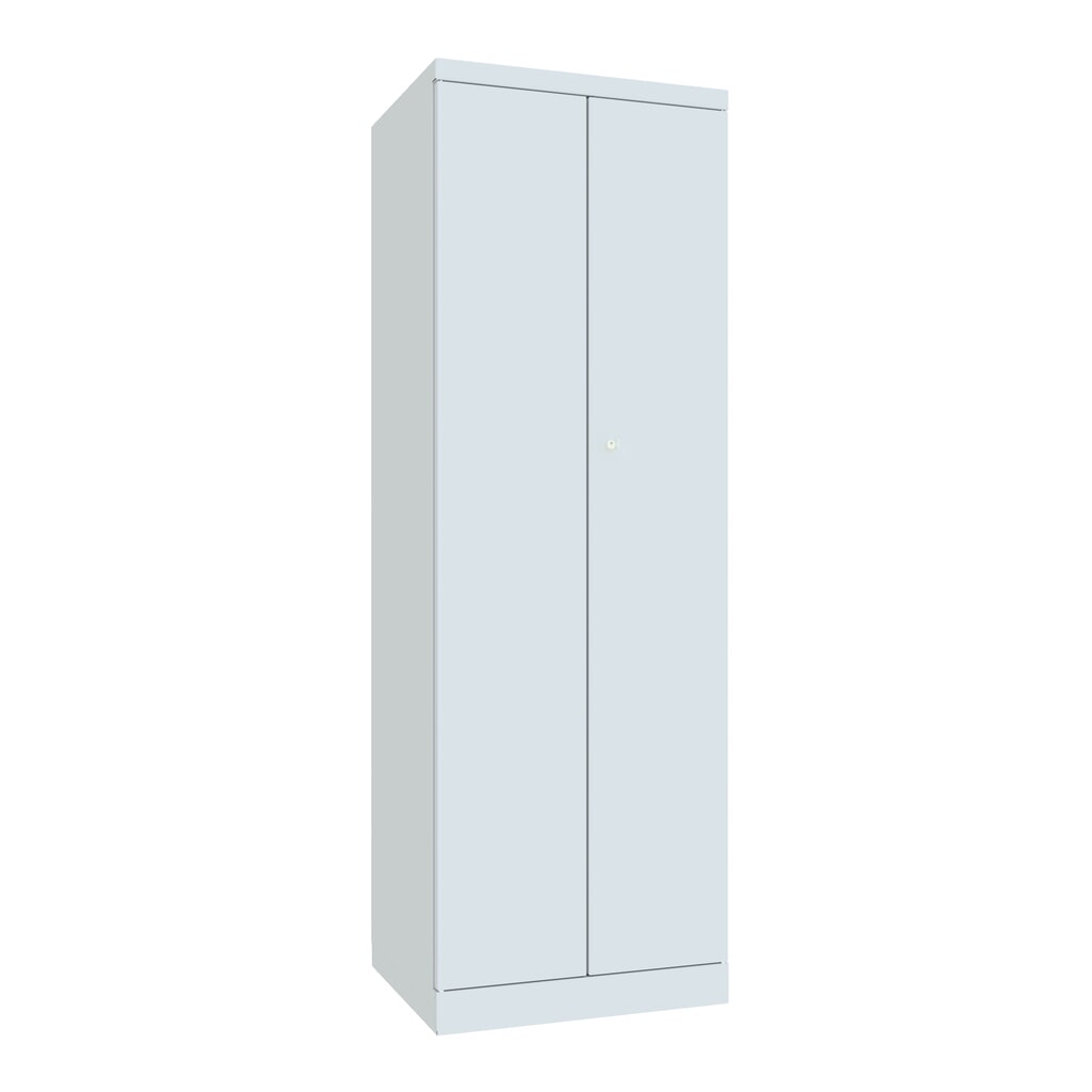 Illustration du produit: Armoire-penderie PAVOY avec portes battantes, H x l x P 1 800 x 600 x 500, fermeture centralisée, gris clair, gris clair