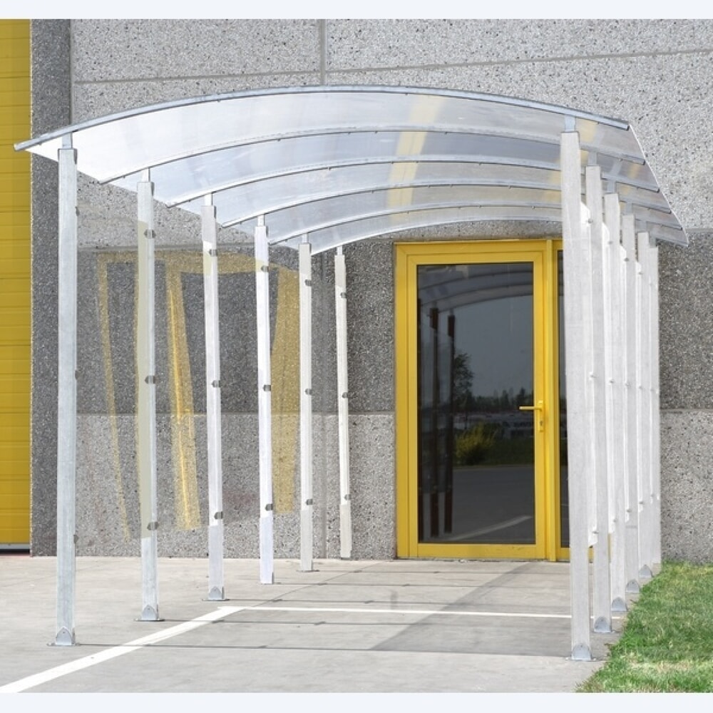 Illustration du produit: MOTTEZ Abri métallique galvanisé, version couloir
