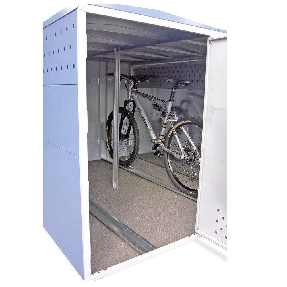 N° de l'image du produit 1 : Garage à vélos extensible de façon modulaire, kit de montage sans paroi latérale