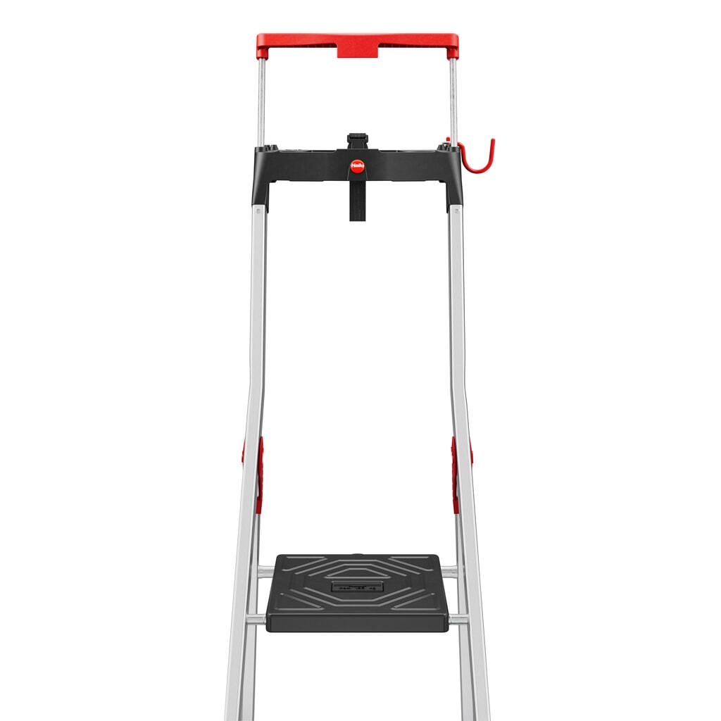 Escabeau double à marches Hailo TopLine, hauteur de travail 0,63 m N° de l'image du produit 3 : Escabeau double à marches Hailo TopLine, hauteur de travail 0,63 m