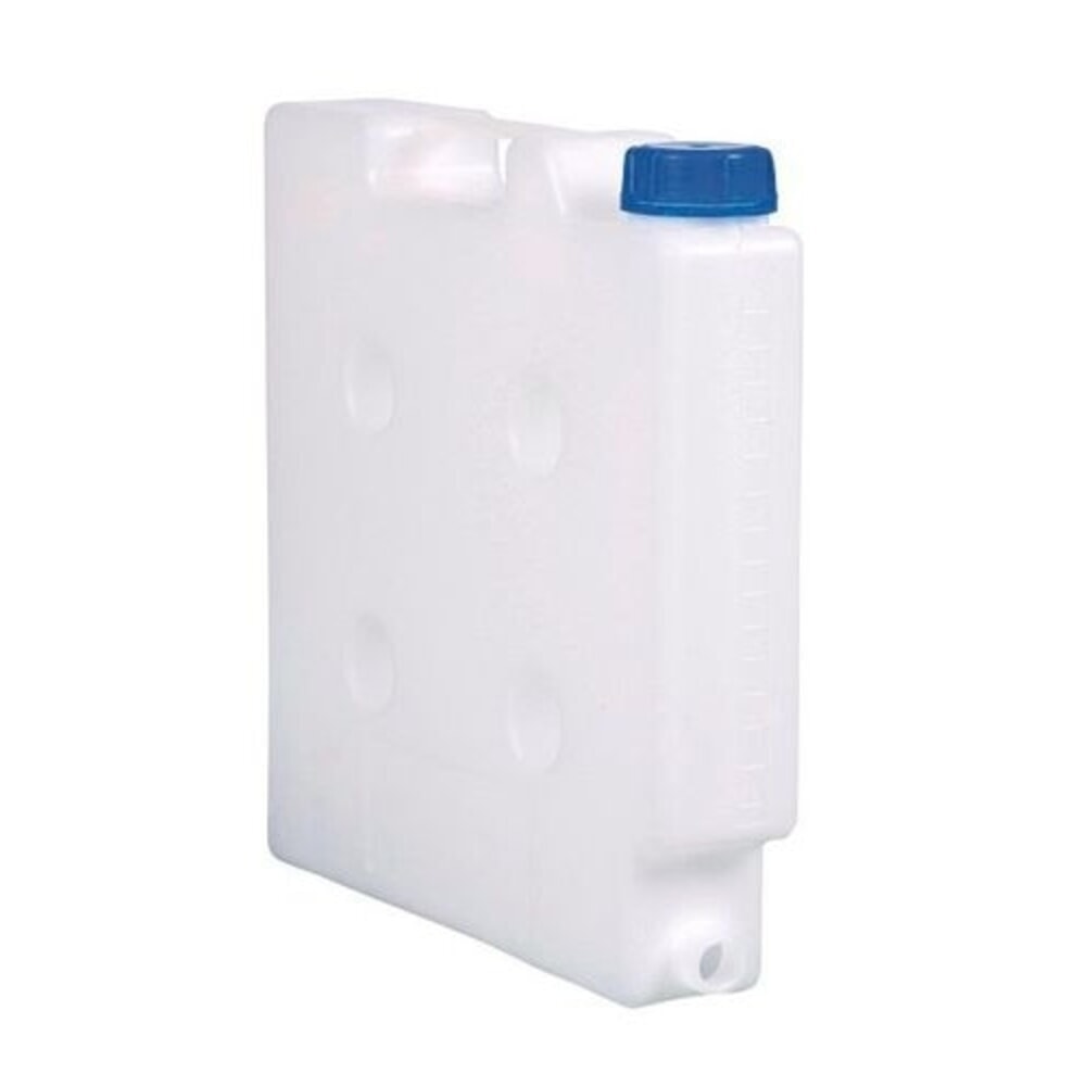 Illustration du produit: Denios bidon peu encombrant en polypropylène transparent (PP), volume de 5 l, avec bec verseur fileté