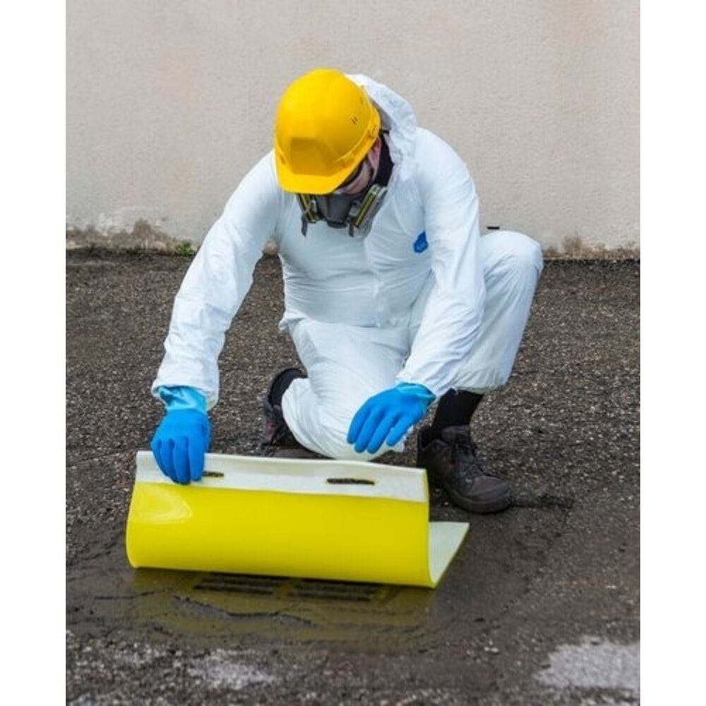 N° de l'image du produit 3 : Denios tapis d’étanchéité de protection des canalisations, forme carrée, H x l x P : 8 x 400 x 400 mm