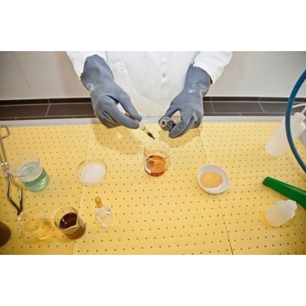 N° de l'image du produit 2 : Denios tapis en non-tissé absorbant DENSORB Economy Triple, spécial, léger, 40 x 50 cm, 100 pièces