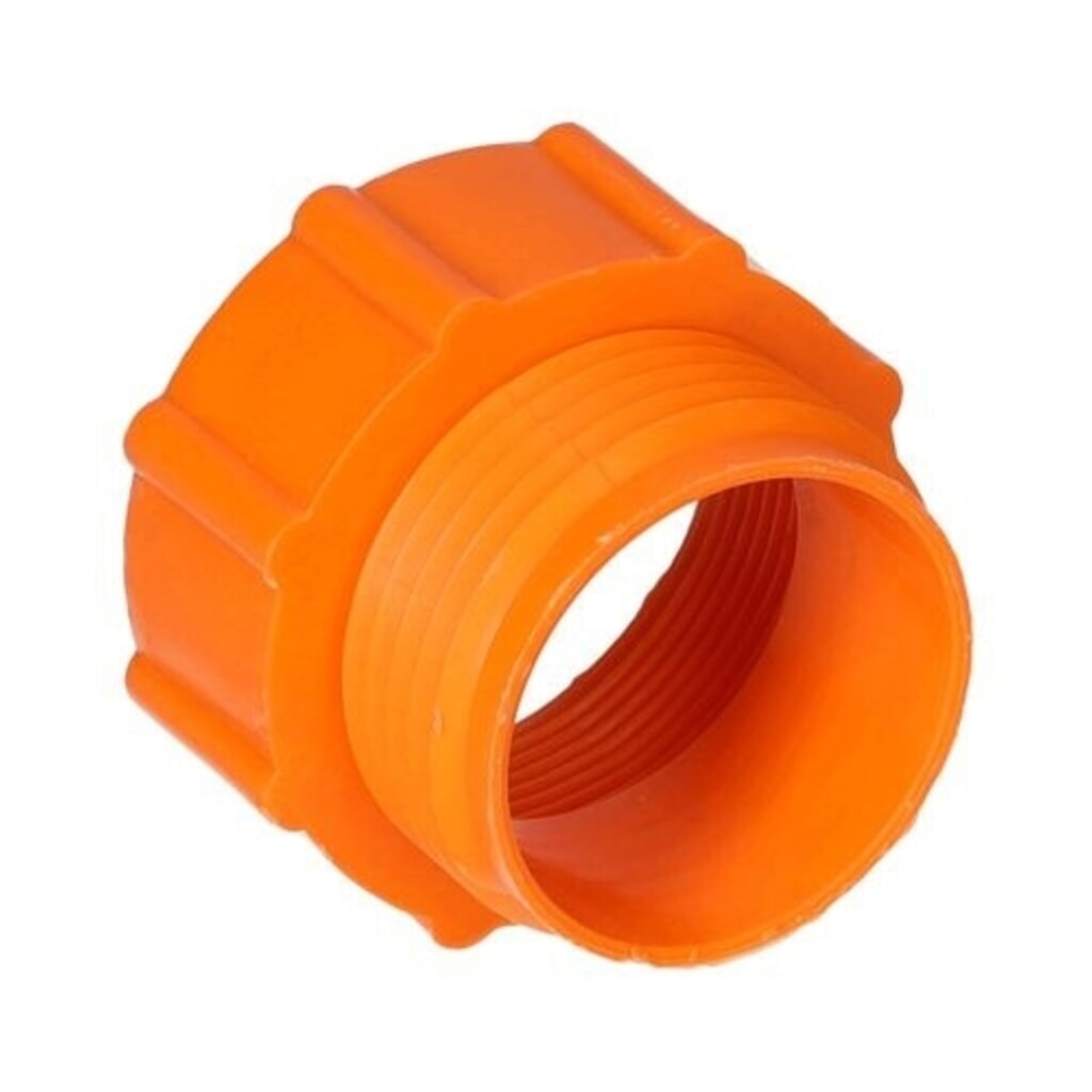 Denios adaptateur fileté de 2 pouces fin (l) vers Trisure gros (A), orange N° de l'image du produit 3 : Denios adaptateur fileté de 2 pouces fin (l) vers Trisure gros (A), orange