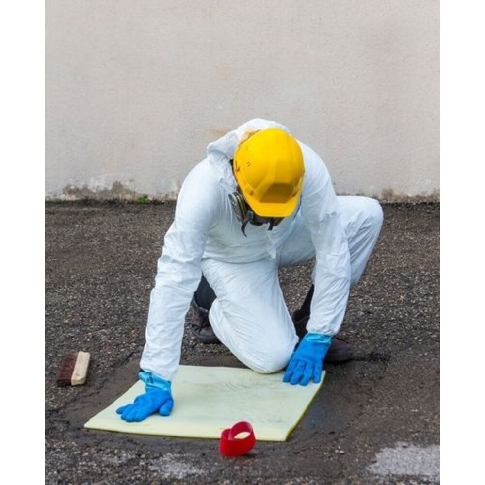 N° de l'image du produit 5 : Denios tapis d’étanchéité de protection des canalisations, forme carrée, H x l x P : 8 x 400 x 400 mm