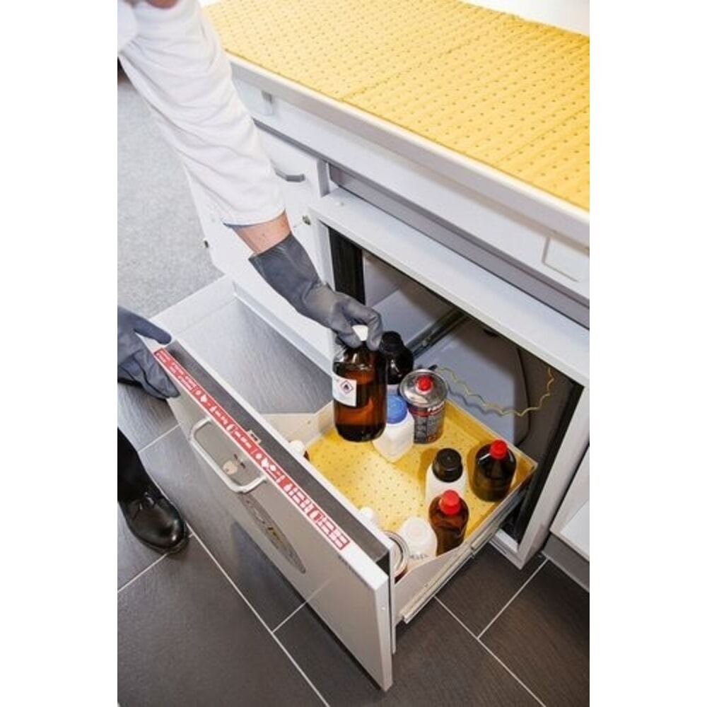 N° de l'image du produit 4 : Denios tapis en non-tissé absorbant DENSORB Economy Triple, spécial, léger, 40 x 50 cm, 100 pièces