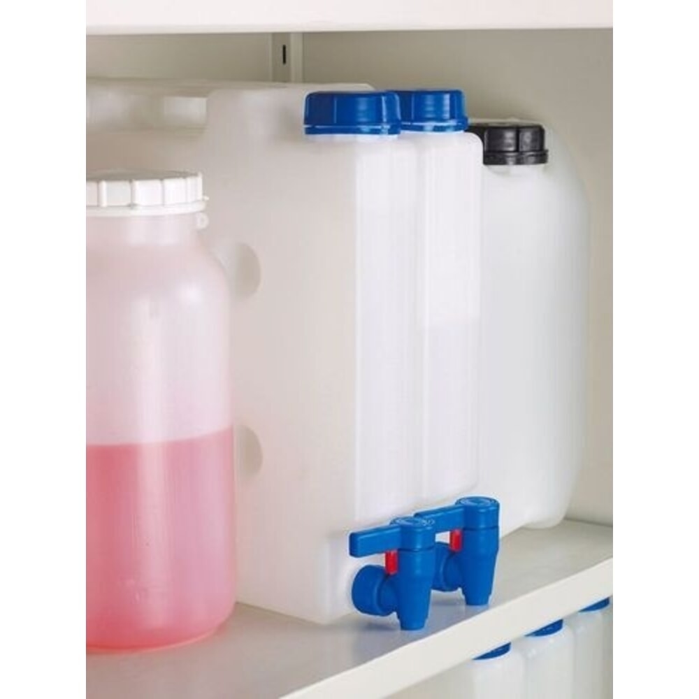 N° de l'image du produit 3 : Robinet de vidange pour bidons Denios compacts et à large ouverture, court