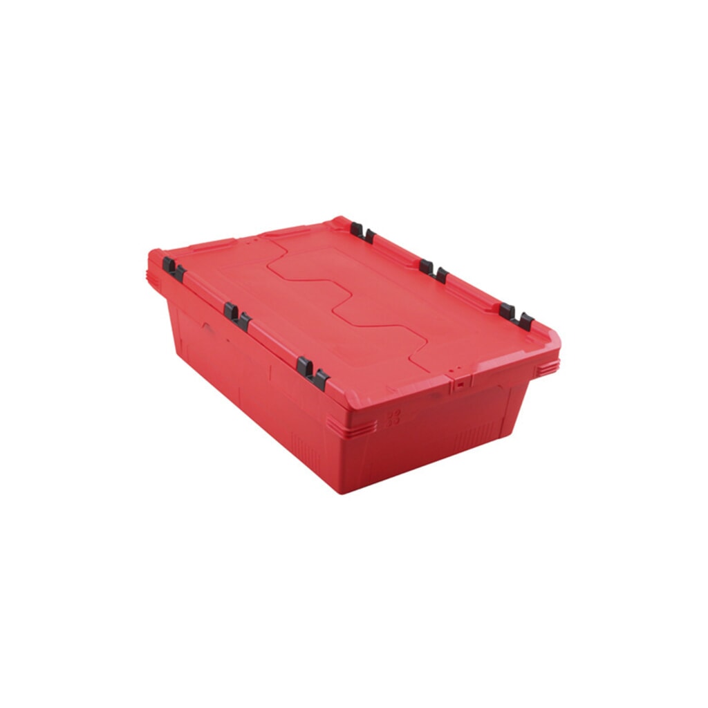 Allit Eurobox, en PP, haut. x larg. x prof. 349 x 600 x 400 mm, 29 litres, rouge N° de l'image du produit 2 : Allit Eurobox, en PP, haut. x larg. x prof. 349 x 600 x 400 mm, 29 litres, rouge