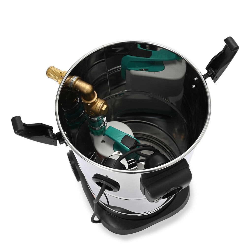 Steinbock® aspirateur à pompe VS 1/41 SUB, puissance max. 1 200 W, capacité 41 l, acier inoxydable N° de l'image du produit 4 : Steinbock® aspirateur à pompe VS 1/41 SUB, puissance max. 1 200 W, capacité 41 l, acier inoxydable