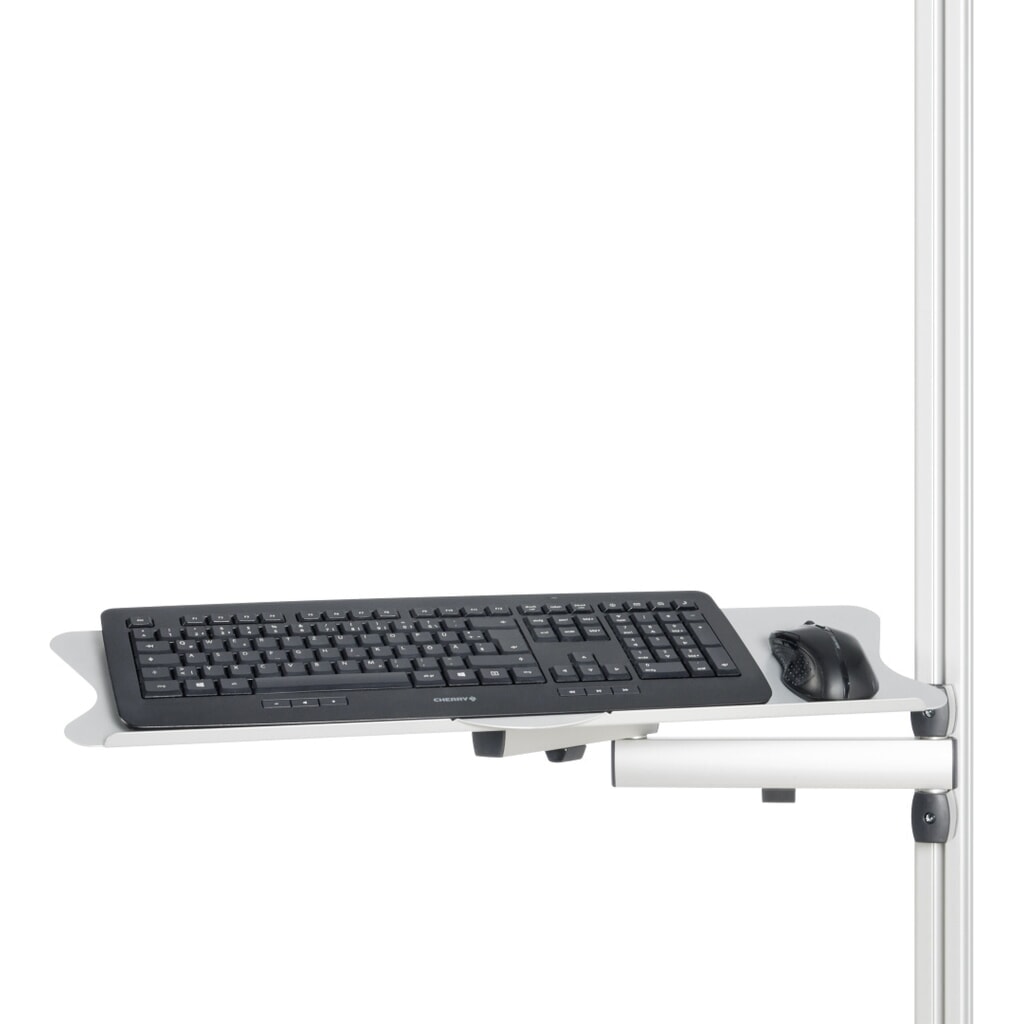 Illustration du produit: Bras pivotant pour table d’emballage RAU, pour souris et clavier, avec 3 articulations, portée 520 mm