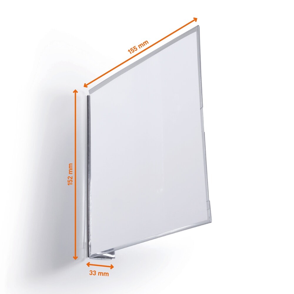 N° de l'image du produit 5 : DURABLE signalisation pour rayonnages, panneau de circulation magnétique, 149 x 149 mm