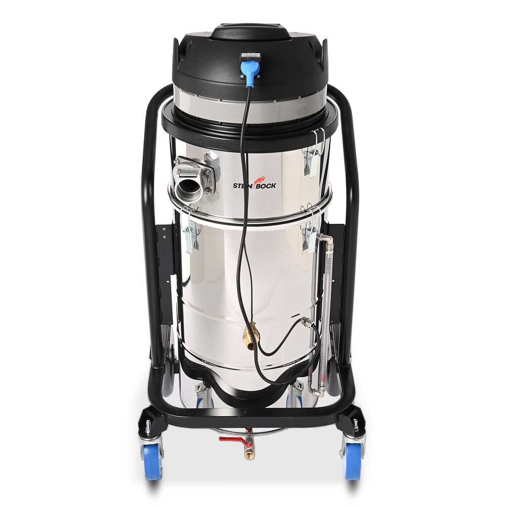 N° de l'image du produit 17 : Steinbock® aspirateur d’huile et de copeaux à pompe VS 2/90 SUB OIL, puissance max. 2 600 W, capacité 90 l, acier inoxydable