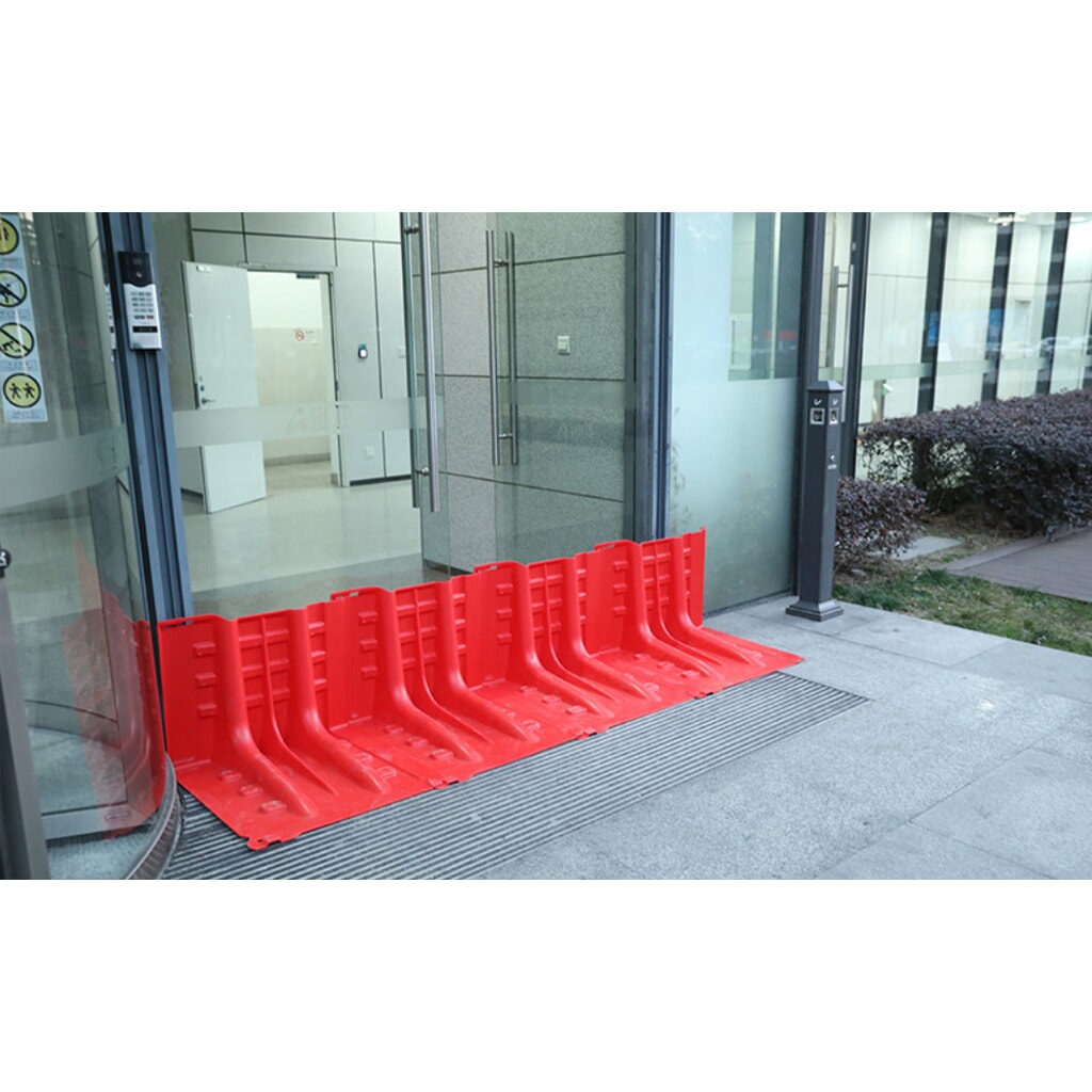 Steinbock® barrière anti-inondation , embouts, hauteur 500 mm N° de l'image du produit 3 : Steinbock® barrière anti-inondation , embouts, hauteur 500 mm