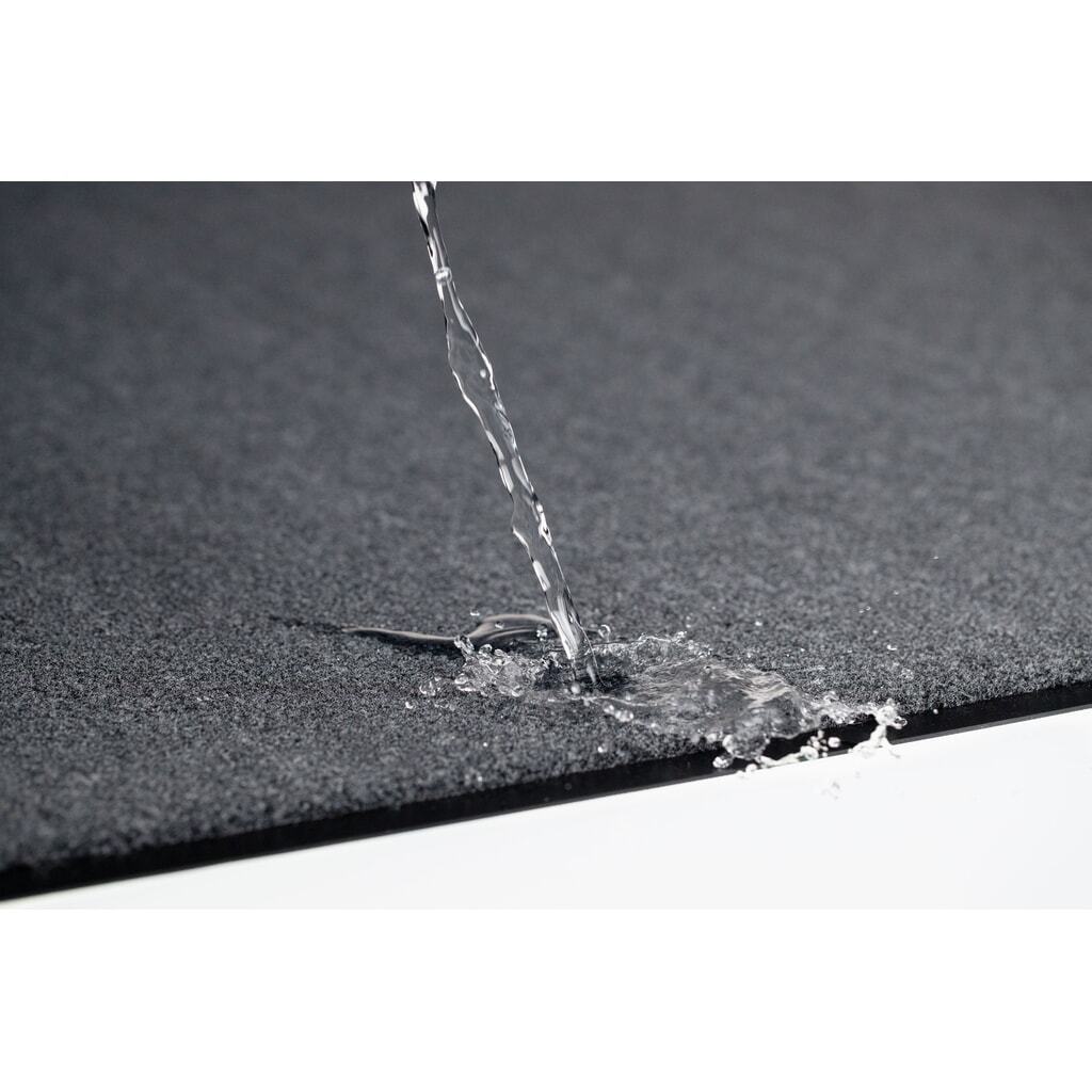 Paillasson, fibres d’oléfine, l x P 600 x 910 mm, gris N° de l'image du produit 3 : Paillasson, fibres d’oléfine, l x P 600 x 910 mm, gris
