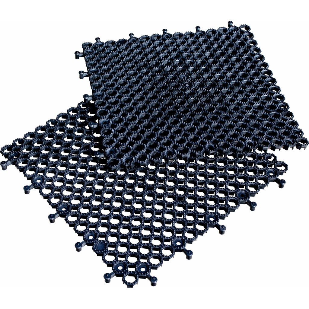 Illustration du produit: Tapis anti-fatigue Yoga Grip Ultra, structure en nid d’abeille, lxP 500 x 500 mm