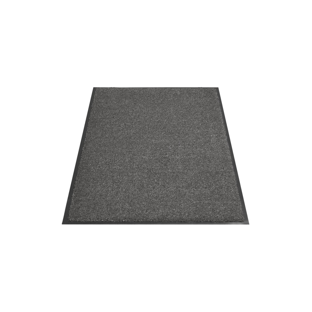 Paillasson, fibres d’oléfine, l x P 600 x 910 mm, gris N° de l'image du produit 1 : Paillasson, fibres d’oléfine, l x P 600 x 910 mm, gris
