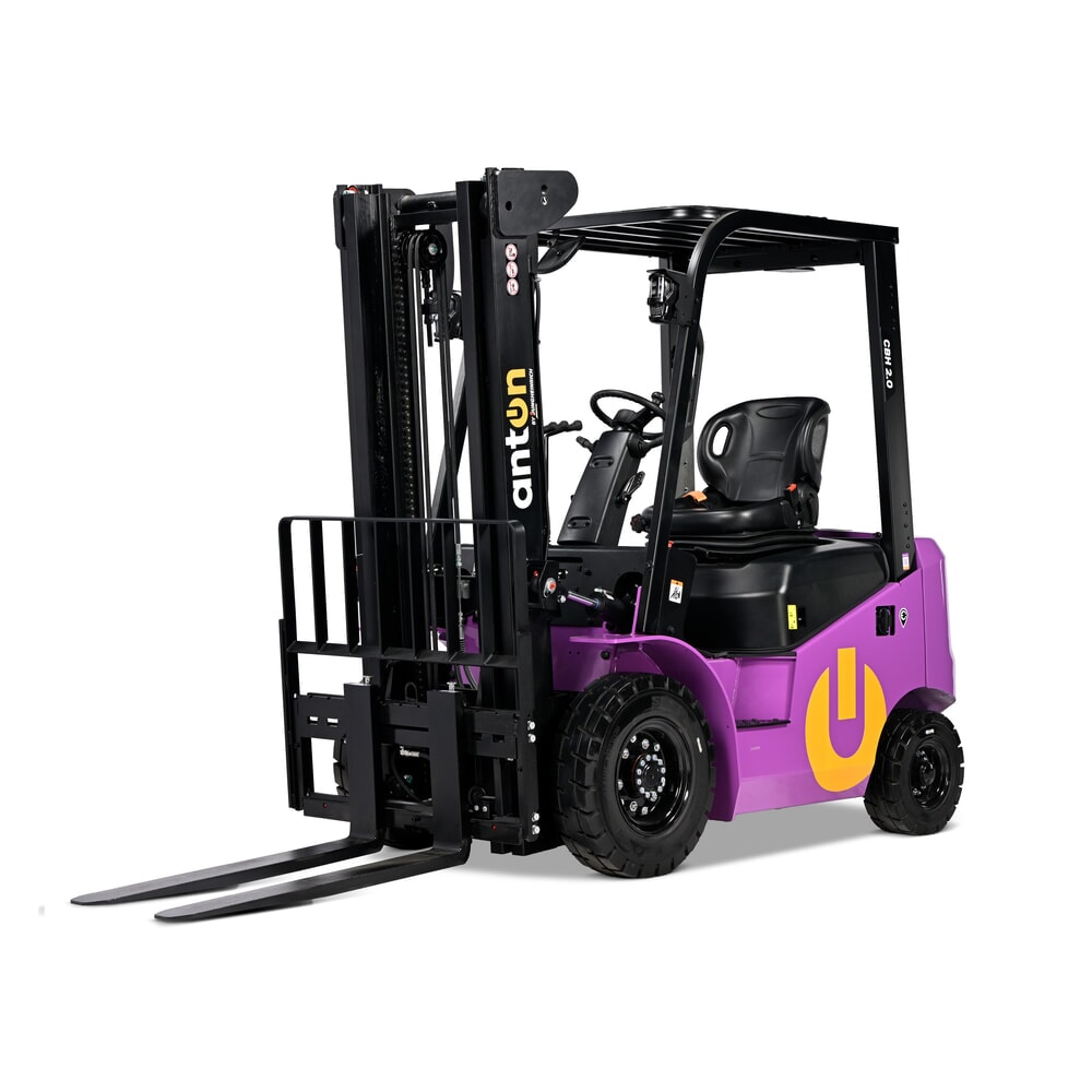N° de l'image du produit 2 : AntOn by Jungheinrich chariot élévateur électrique CBH 2.0 avec mât télescopique double, hauteur de levage 3 300 mm, capacité de charge 2 000 kg, avec chargeur embarqué