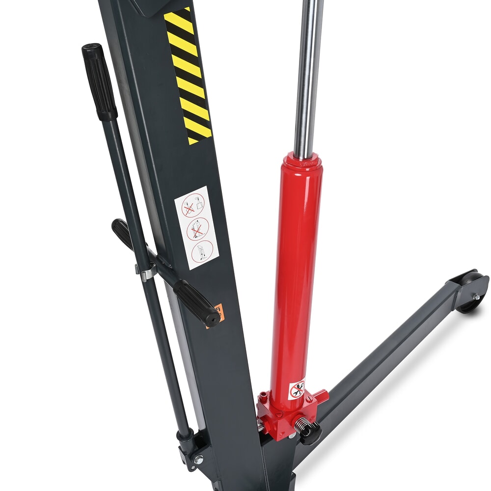 N° de l'image du produit 8 : Steinbock® Palan d’atelier avec châssis écarté et levée rapide, rabattable, capacité de charge 1 500-2 000 kg