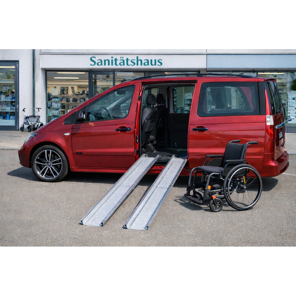 Rampes de chargement Altec ABS-F, pliables, capacité de charge 400 kg, Lxl 1 500 x 235 mm N° de l'image du produit 4 : Rampes de chargement Altec ABS-F, pliables, capacité de charge 400 kg, Lxl 1 500 x 235 mm