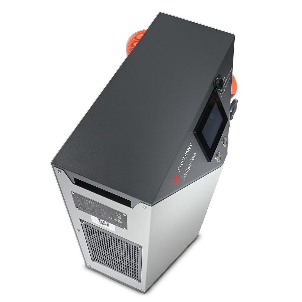 N° de l'image du produit 6 : Chargeur de batterie externe D400, 80 V, 100 A, CEE rouge 32 A, 5 broches - 3P+N+E pour chariot élévateur électrique AntOn by Jungheinrich CBH 2.0