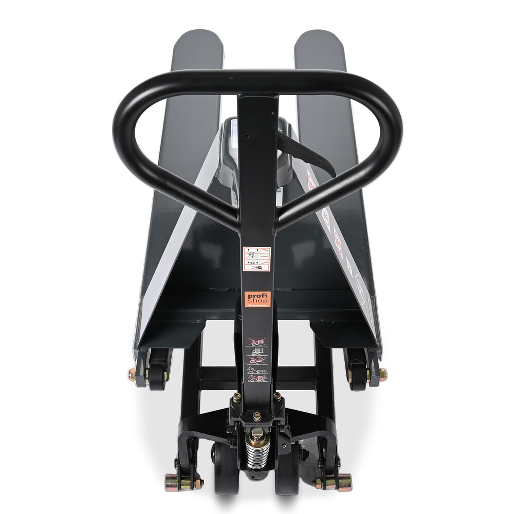 N° de l'image du produit 3 : Transpalette à ciseaux HEMMDAL PTM 1.0 Scissor, capacité de charge 1 000 kg, longueur des fourches 1 150 mm, polyuréthane, galets simples