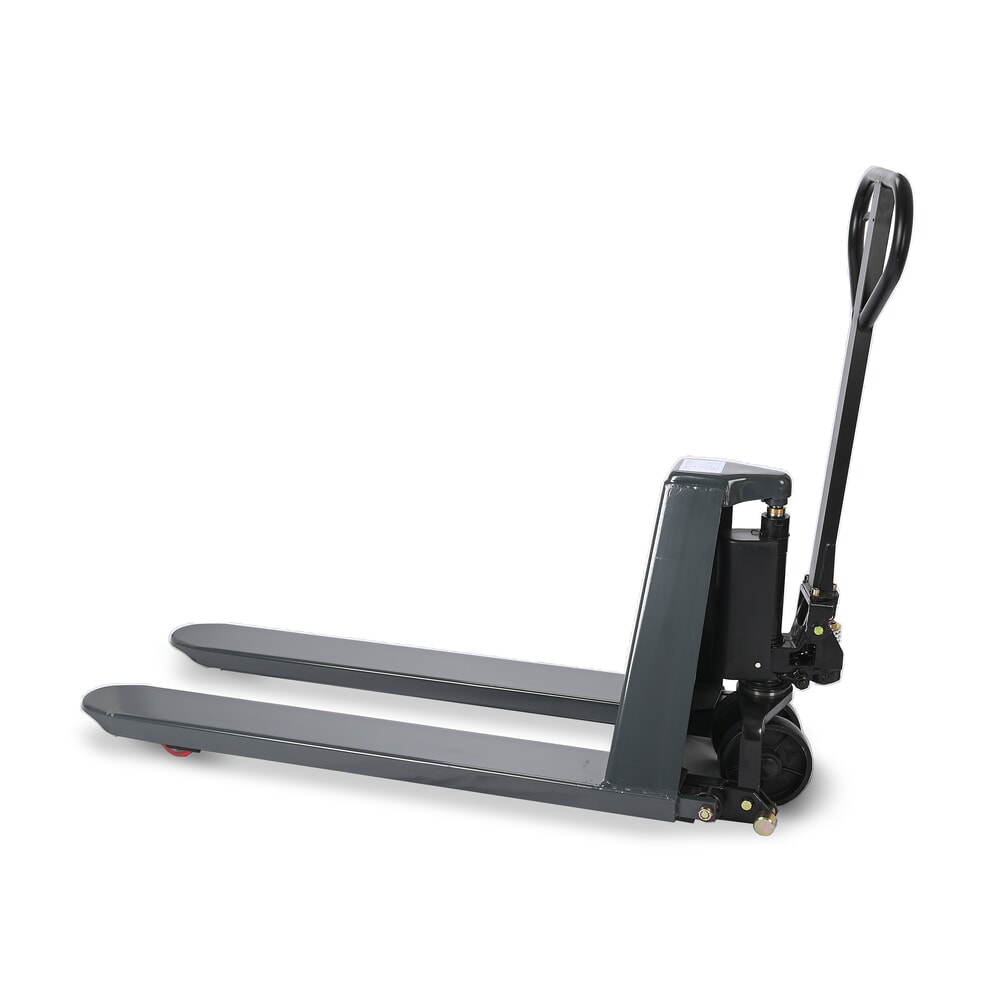 N° de l'image du produit 4 : Transpalette à ciseaux HEMMDAL PTM 1.0 Scissor, capacité de charge 1 000 kg, longueur des fourches 1 150 mm, polyuréthane, galets simples