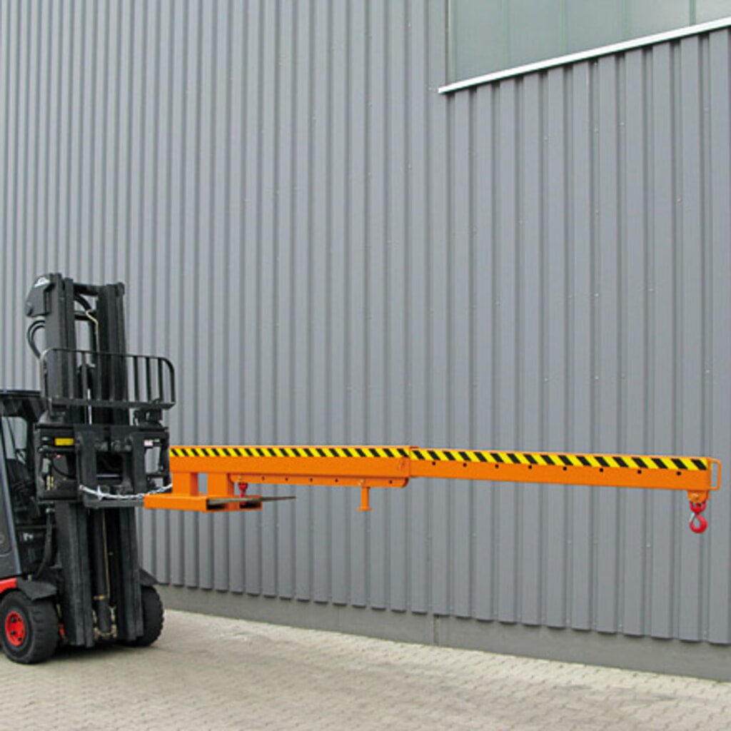 Eichinger® Bras de grue télescopique, 2 500 kg, orangé pur N° de l'image du produit 6 : Eichinger® Bras de grue télescopique, 2 500 kg, orangé pur
