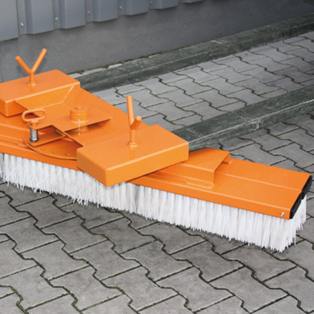 Eichinger® Balai pour chariot élévateur, chargeur à roues, etc., largeur 1 000 mm orangé pur N° de l'image du produit 5 : Eichinger® Balai pour chariot élévateur, chargeur à roues, etc., largeur 1 000 mm orangé pur