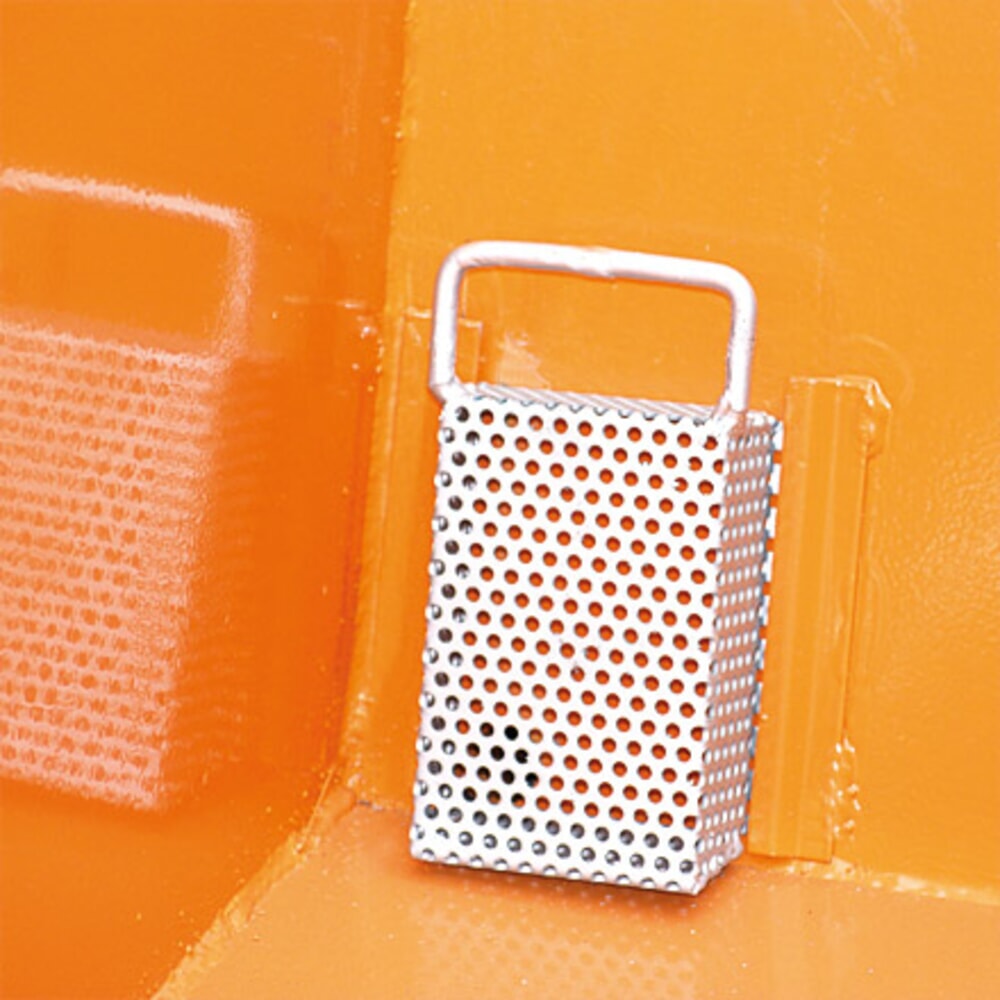 N° de l'image du produit 4 : Eichinger® Benne basculante à copeaux avec tamis et robinet de vidange, 1 000 kg, 150 litres, galvanisée à chaud