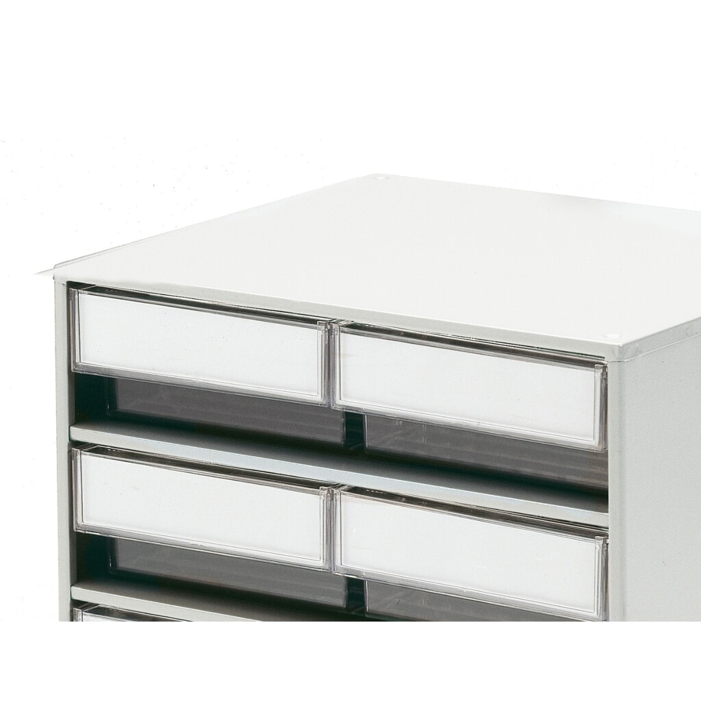 N° de l'image du produit 3 : Système de rangement à tiroirs, 8 tiroirs, profondeur 300 mm, transparent