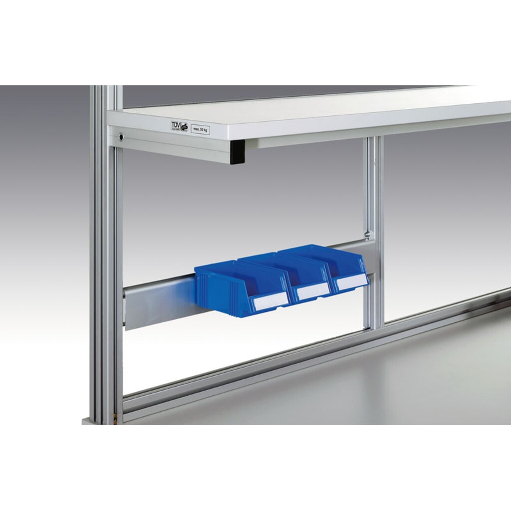 Profilé à caisson BP pour table de travail TRESTON WB, ESD, longueur 985 mm N° de l'image du produit 5 : Profilé à caisson BP pour table de travail TRESTON WB, ESD, longueur 985 mm