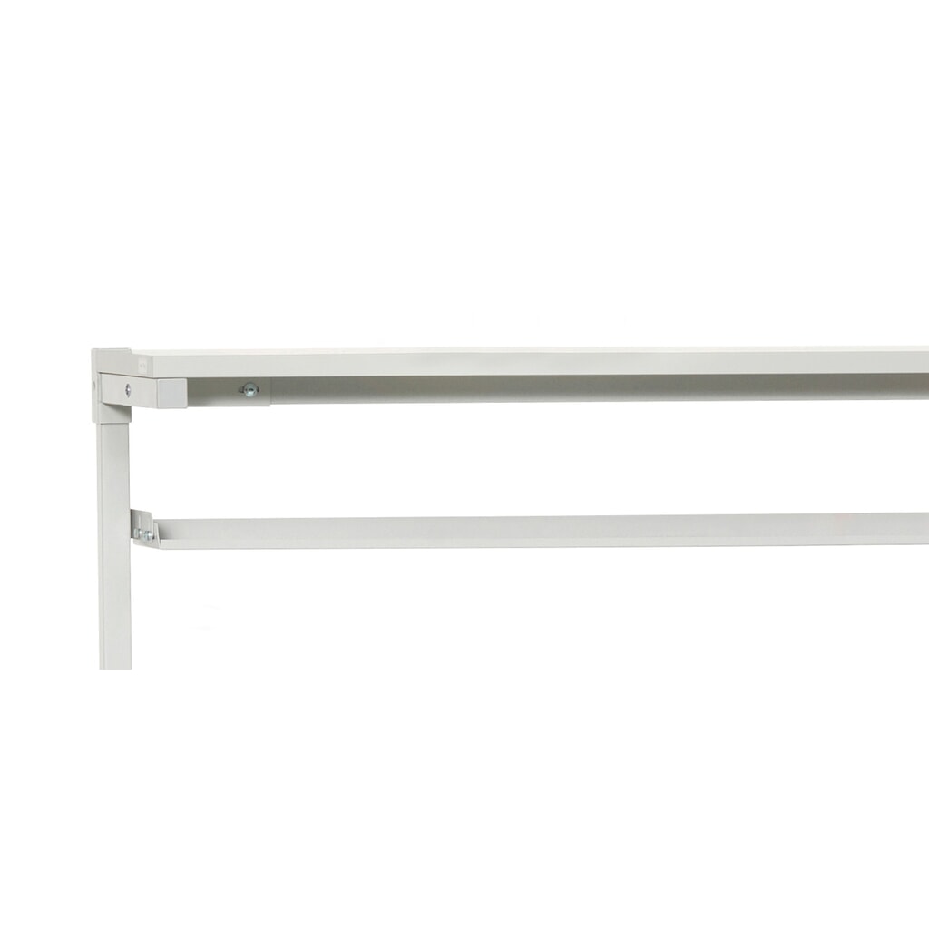 Illustration du produit: Tablette de rangement pour casiers de rangement, LxP 1 119 x 145 mm, pour une largeur de table de 1 200 mm