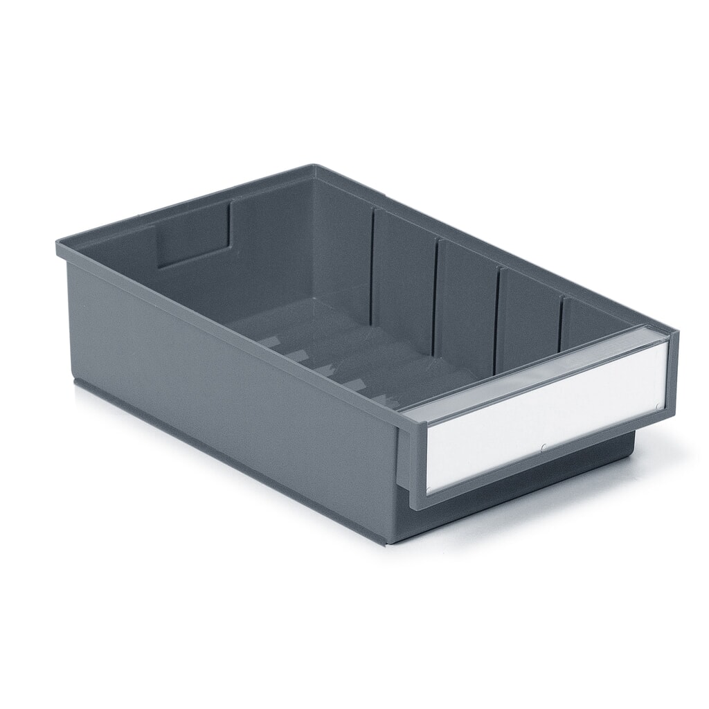 Système de rangement à tiroirs, 8 tiroirs, profondeur 300 mm, gris anthracite N° de l'image du produit 3 : Système de rangement à tiroirs, 8 tiroirs, profondeur 300 mm, gris anthracite