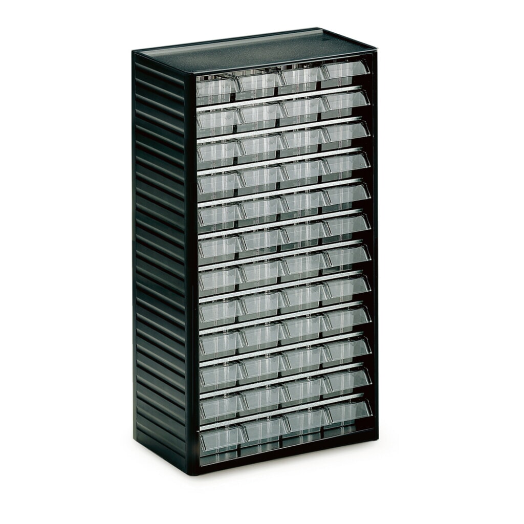 Système de rangement pour petites pièces Premium, hauteur 550 mm, 48 tiroirs Illustration du produit: Système de rangement pour petites pièces Premium, hauteur 550 mm, 48 tiroirs